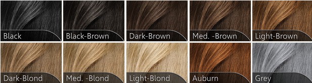 Hairfor2 Hair Colour Swatches